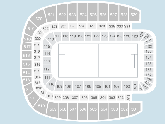 Rugby Seating Plan at Aviva Stadium