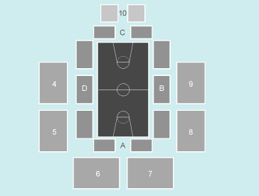 basketball Seating Plan at Motorpoint Arena Cardiff