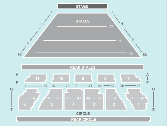  Seating Plan at Eventim Apollo