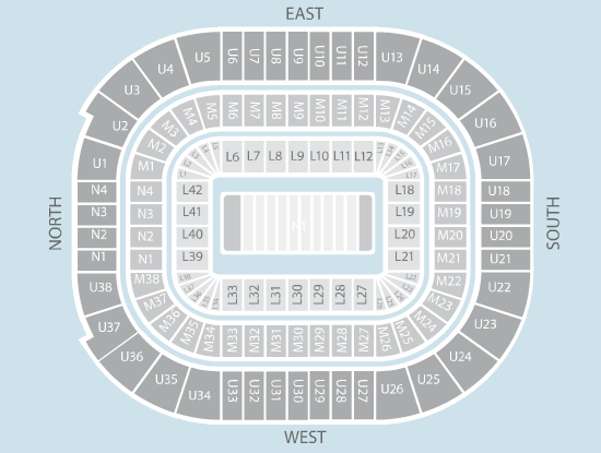  Seating Plan at Principality Stadium