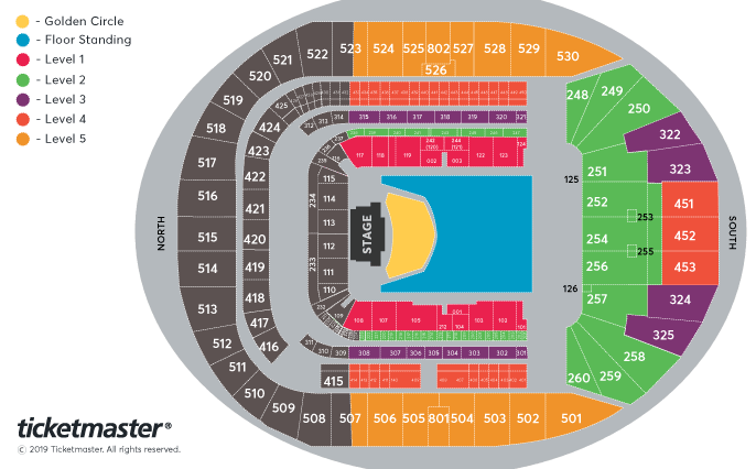  Seating Plan at Tottenham Hotspur Stadium