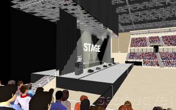 View from Seat Block 1 at M&S Bank Arena View from Seat Block 1 at M&S Bank Arena