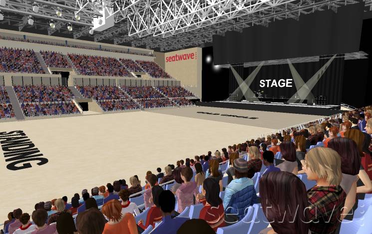 View from Seat Block 11 at M&S Bank Arena View from Seat Block 11 at M&S Bank Arena