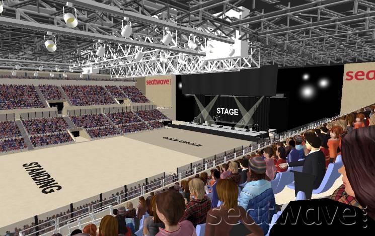 View from Seat Block 14 at M&S Bank Arena View from Seat Block 14 at M&S Bank Arena