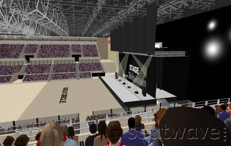 View from Seat Block 18 at M&S Bank Arena View from Seat Block 18 at M&S Bank Arena