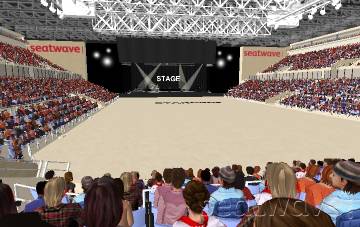 View from Seat Block 7 at M&S Bank Arena