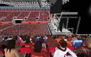 View from Seat Block 1 at bp pulse LIVE View from Seat Block 1 at bp pulse LIVE