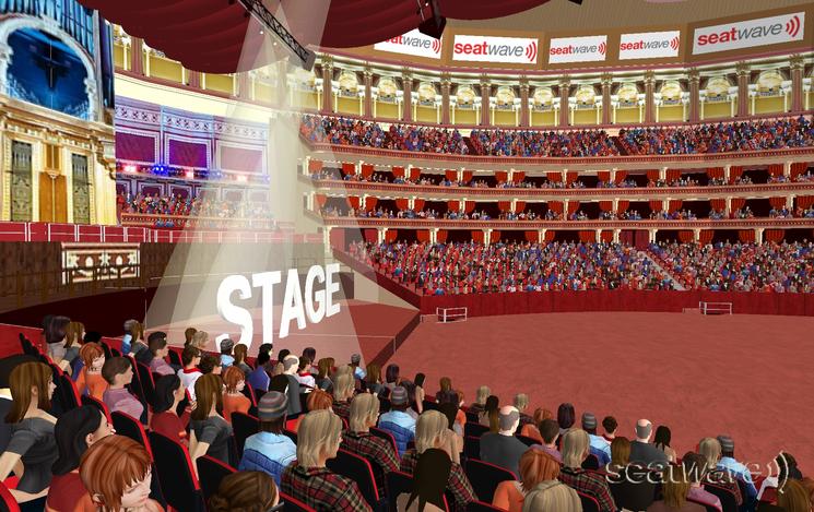 View from Seat Block G at Royal Albert Hall View from Seat Block G at Royal Albert Hall