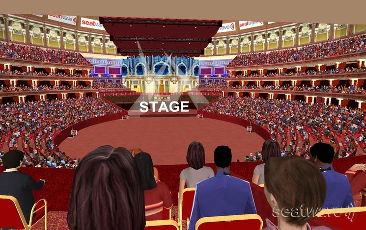 View from Seat Block Grand Tier at Royal Albert Hall View from Seat Block Grand Tier at Royal Albert Hall