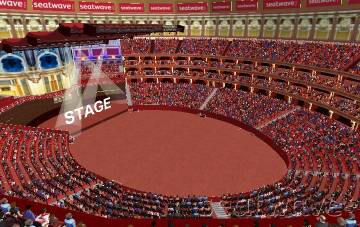 View from Seat Block S at Royal Albert Hall View from Seat Block S at Royal Albert Hall