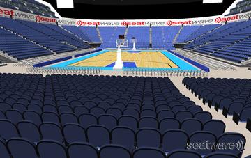 View from Seat Block 107 at The O2 Arena