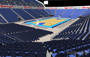 View from Seat Block 109 at The O2 Arena