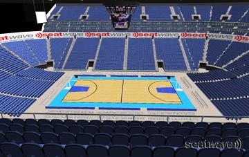 View from Seat Block 404 at The O2 Arena View from Seat Block 404 at The O2 Arena