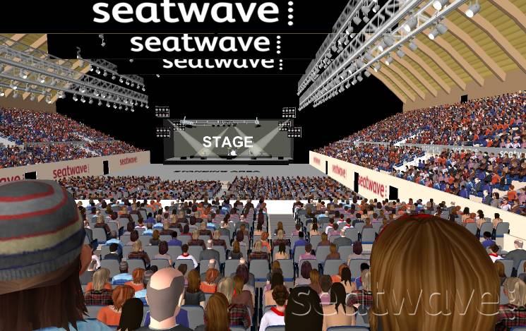 View from Seat Block E2 at OVO Arena Wembley