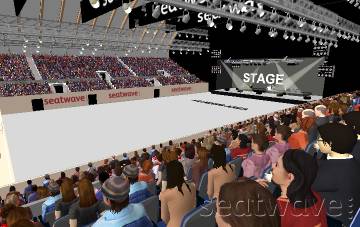 View from Seat Block N11 at OVO Arena Wembley