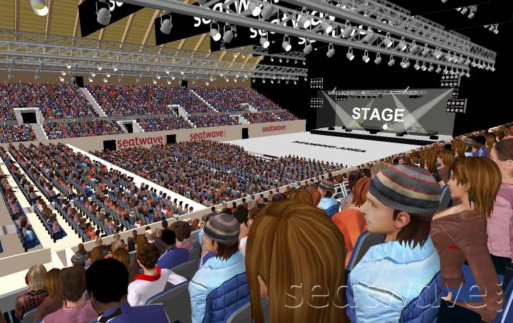 View from Seat Block N13 at OVO Arena Wembley View from Seat Block N13 at OVO Arena Wembley