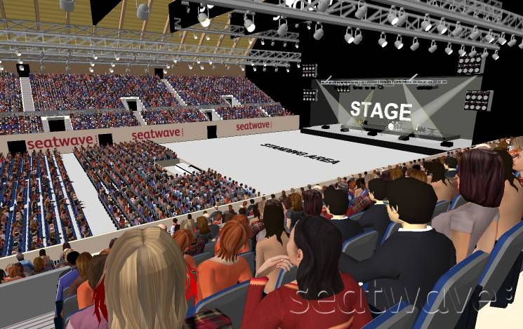 View from Seat Block N9 at OVO Arena Wembley View from Seat Block N9 at OVO Arena Wembley