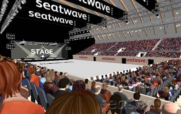 View from Seat Block S14 at OVO Arena Wembley View from Seat Block S14 at OVO Arena Wembley