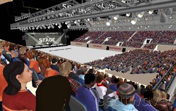 View from Seat Block S15 at OVO Arena Wembley View from Seat Block S15 at OVO Arena Wembley