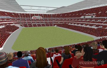 View from Seat Block 241 at Wembley Stadium