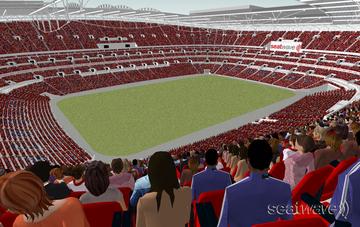 View from Seat Block 506 at Wembley Stadium