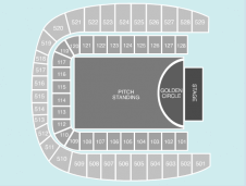 Standing Seating Plan at Aviva Stadium