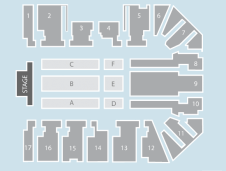 Seated Seating Plan at Resorts World Arena