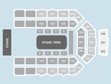 Ice Seating Plan at Utilita Arena Newcastle