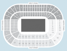 Rugby Seating Plan at Murrayfield