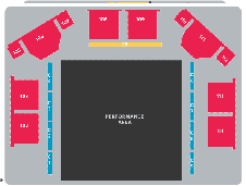 Ice Seating Plan at P&J Live Arena