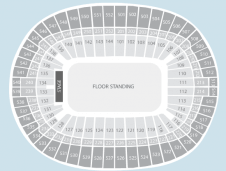 Standing Seating Plan at Wembley Stadium