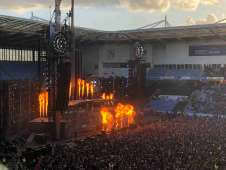 View of Rammstein from Seat Block at Coventry Building Society Arena