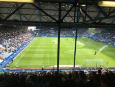 View of Sheff Wed v Leeds United from Seat Block WU2 at Hillsborough Stadium