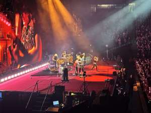 View of Paramore from Seat Block at Manchester Arena