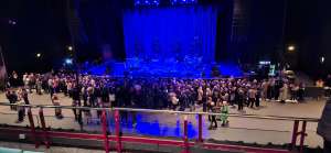 View of Brandon Flowers from Seat Block at York Barbican