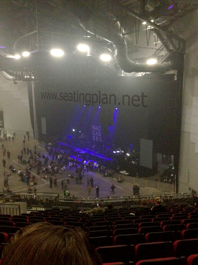 View from Seat Block 219 at First Direct Arena