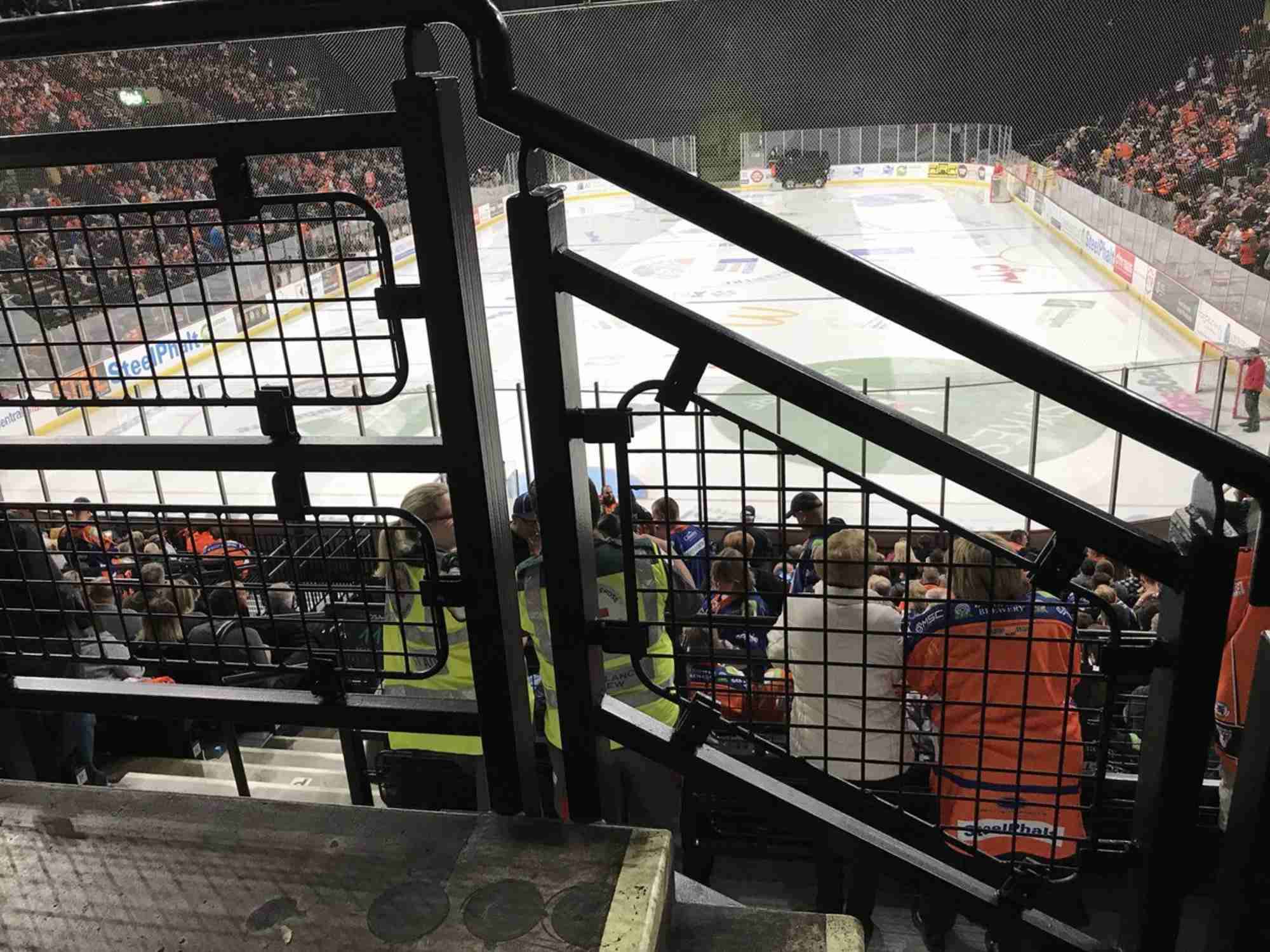 View of Ice Hockey at Utilita Arena Sheffield from Seat Block 211