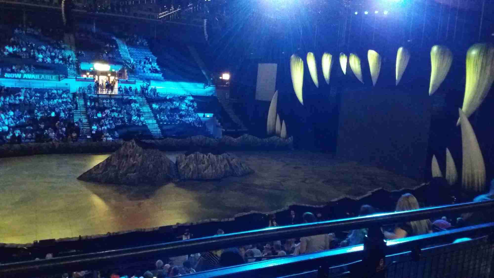 View of Walking with Dinosaurs  at Utilita Arena Sheffield from Seat Block 215