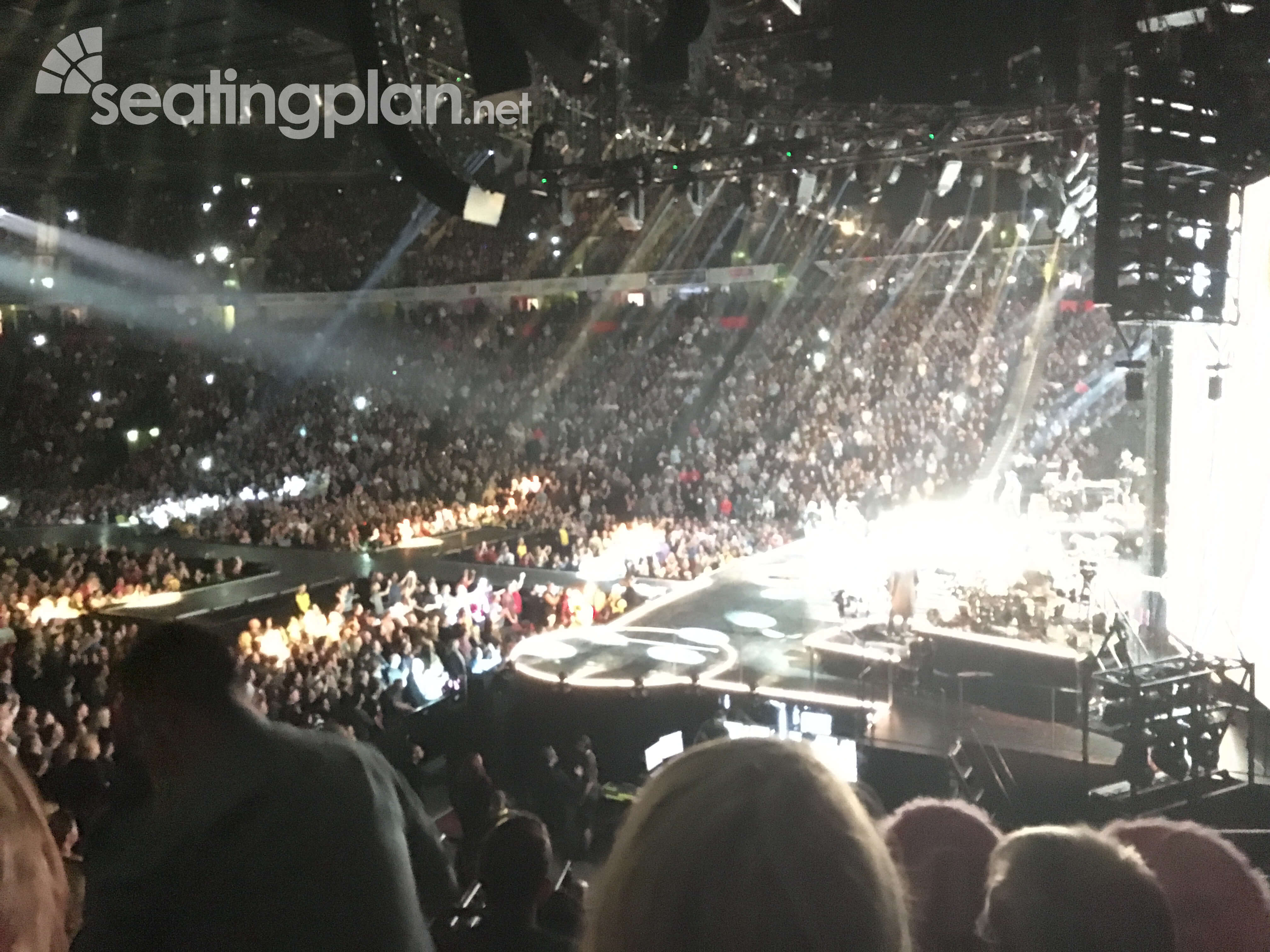 View of Madonna (Rebel Heart Tour 2015) at Manchester Arena from Seat Block 116