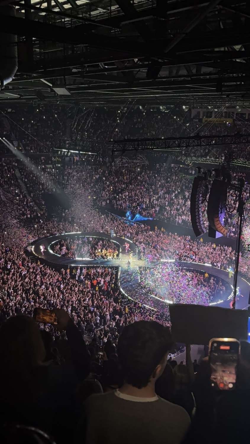 View of Katy Perry: The Lifetimes Tour at Manchester Arena from Seat Block 217, Row R, Seat 12