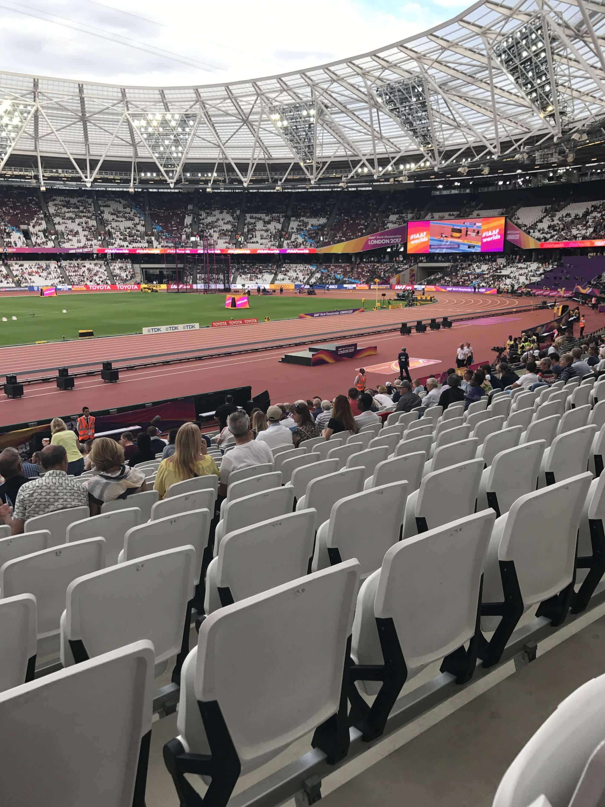 View from Seat Block 105 at London Stadium