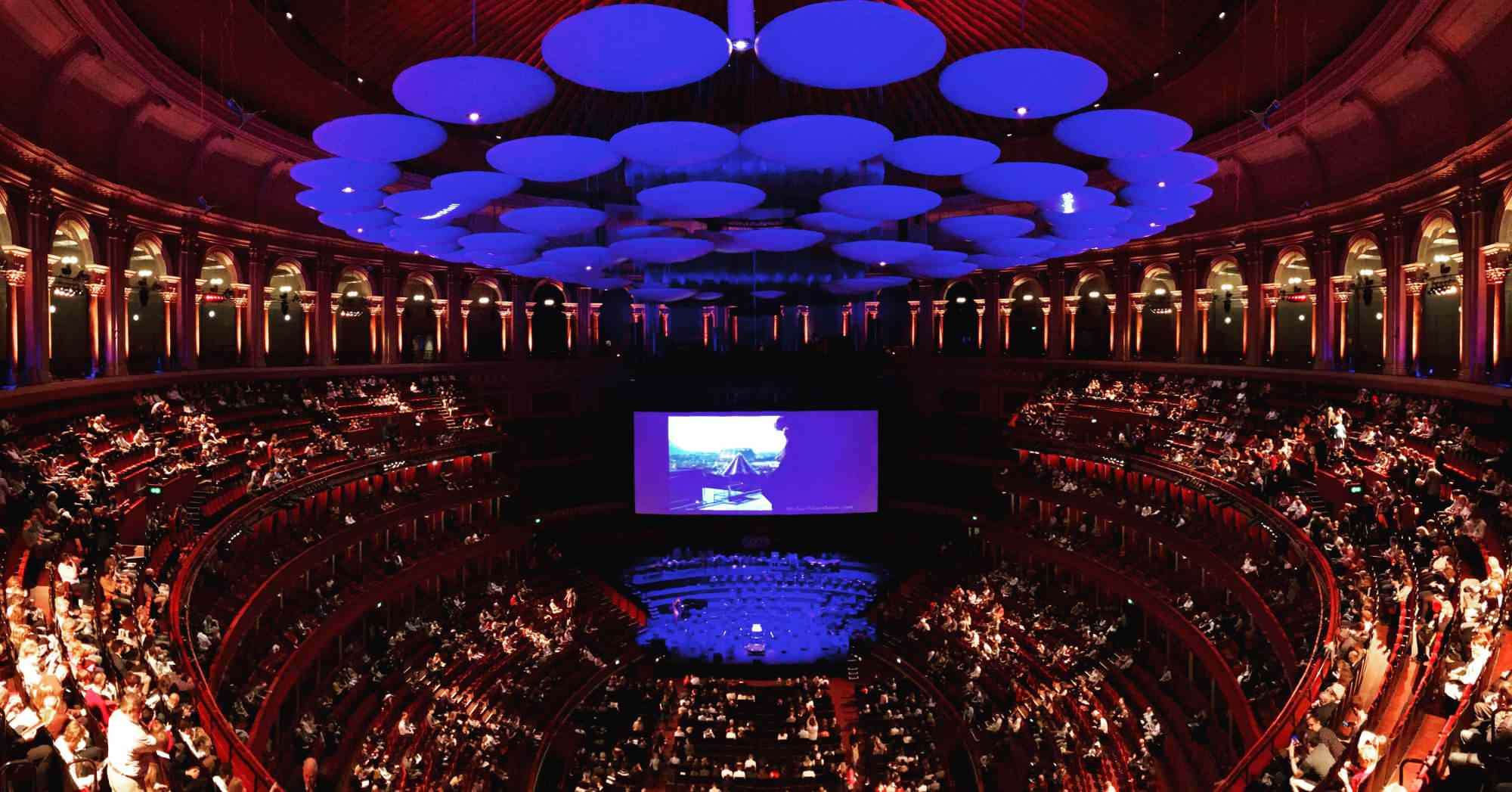 View from Seat Block Gallery at Royal Albert Hall