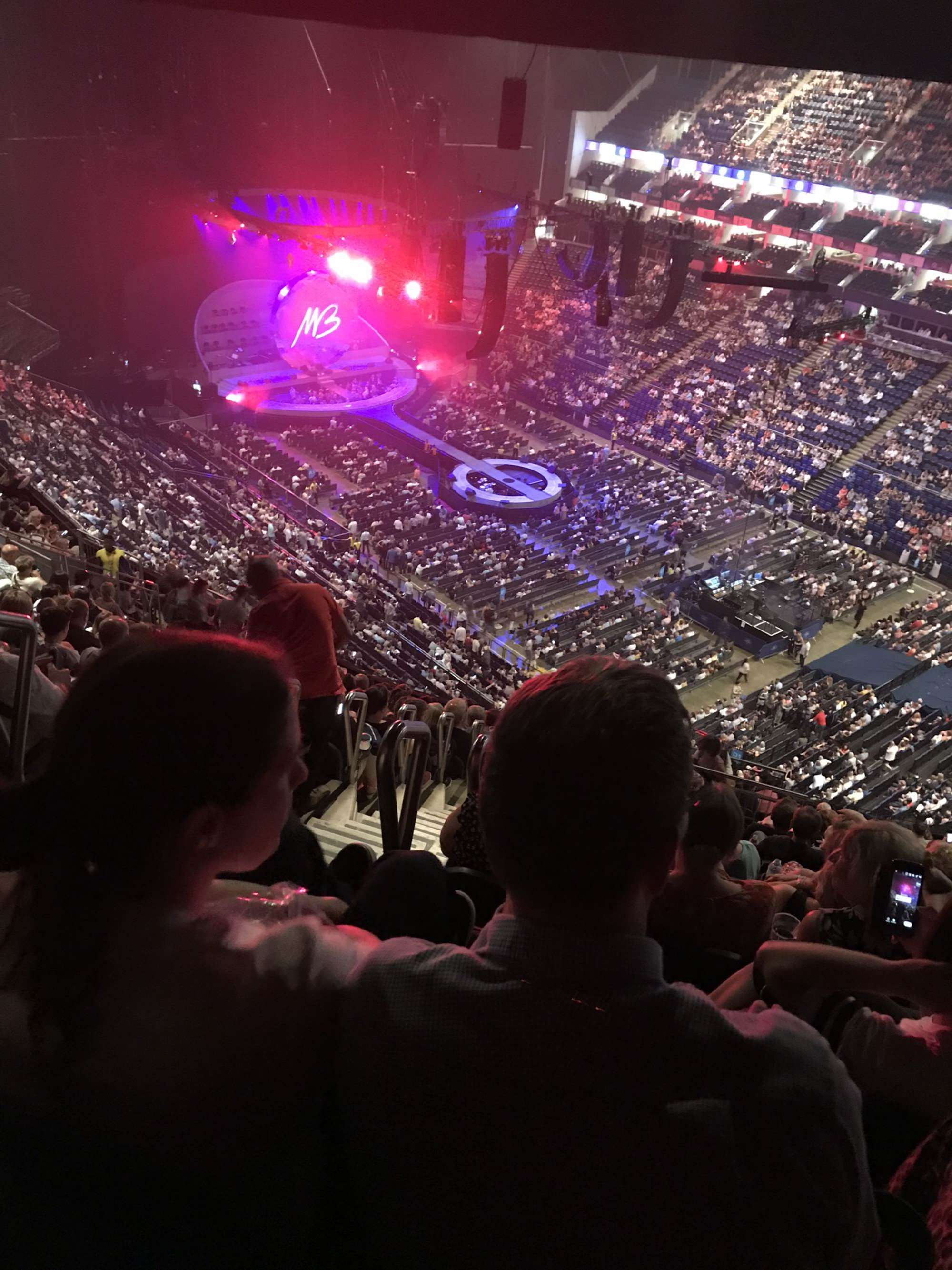 View of An evening with Michael Buble’ at The O2 Arena from Seat Block 407