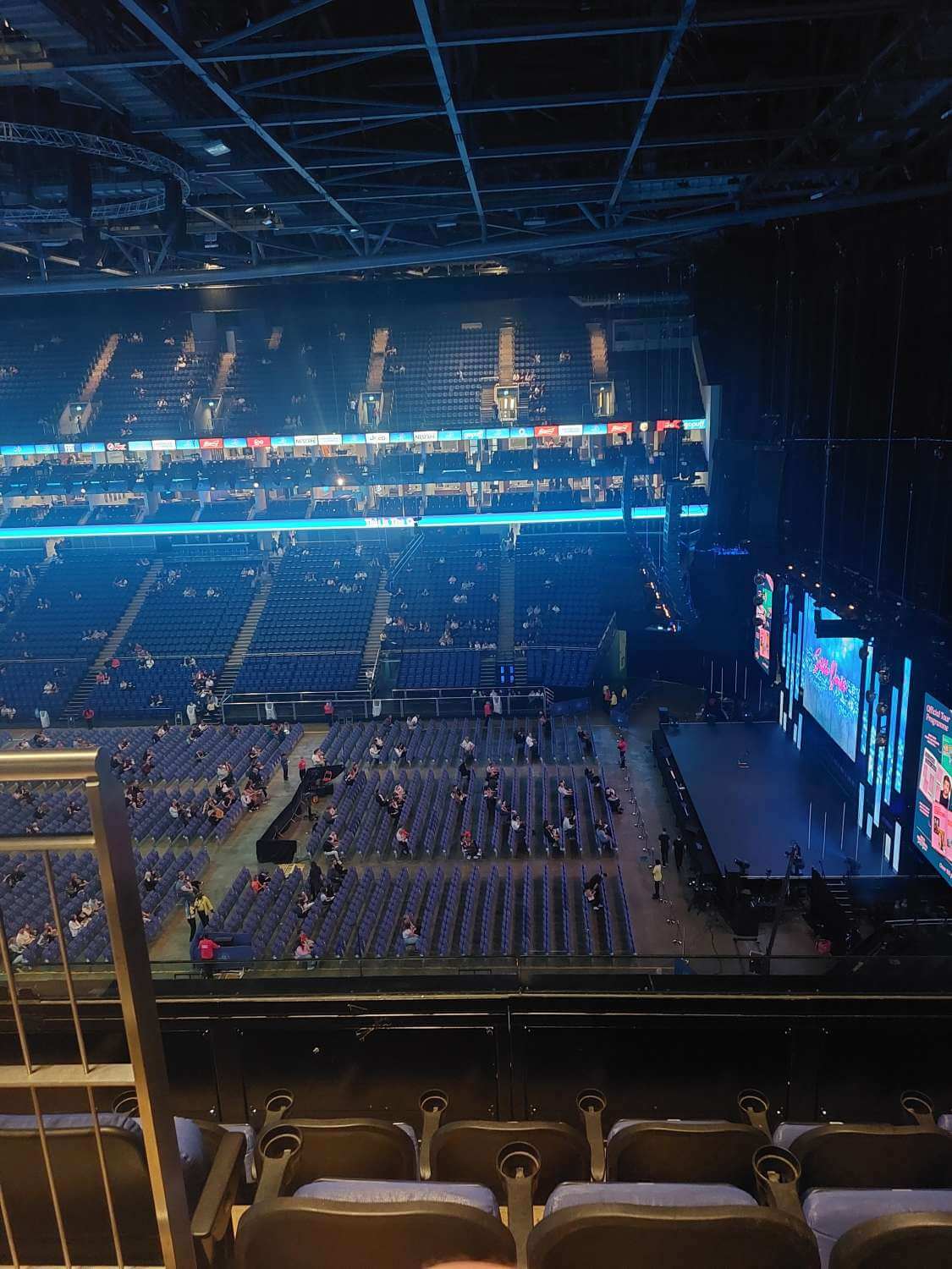 View of  The O2 Arena from Seat Block 421, Row D, Seat 960