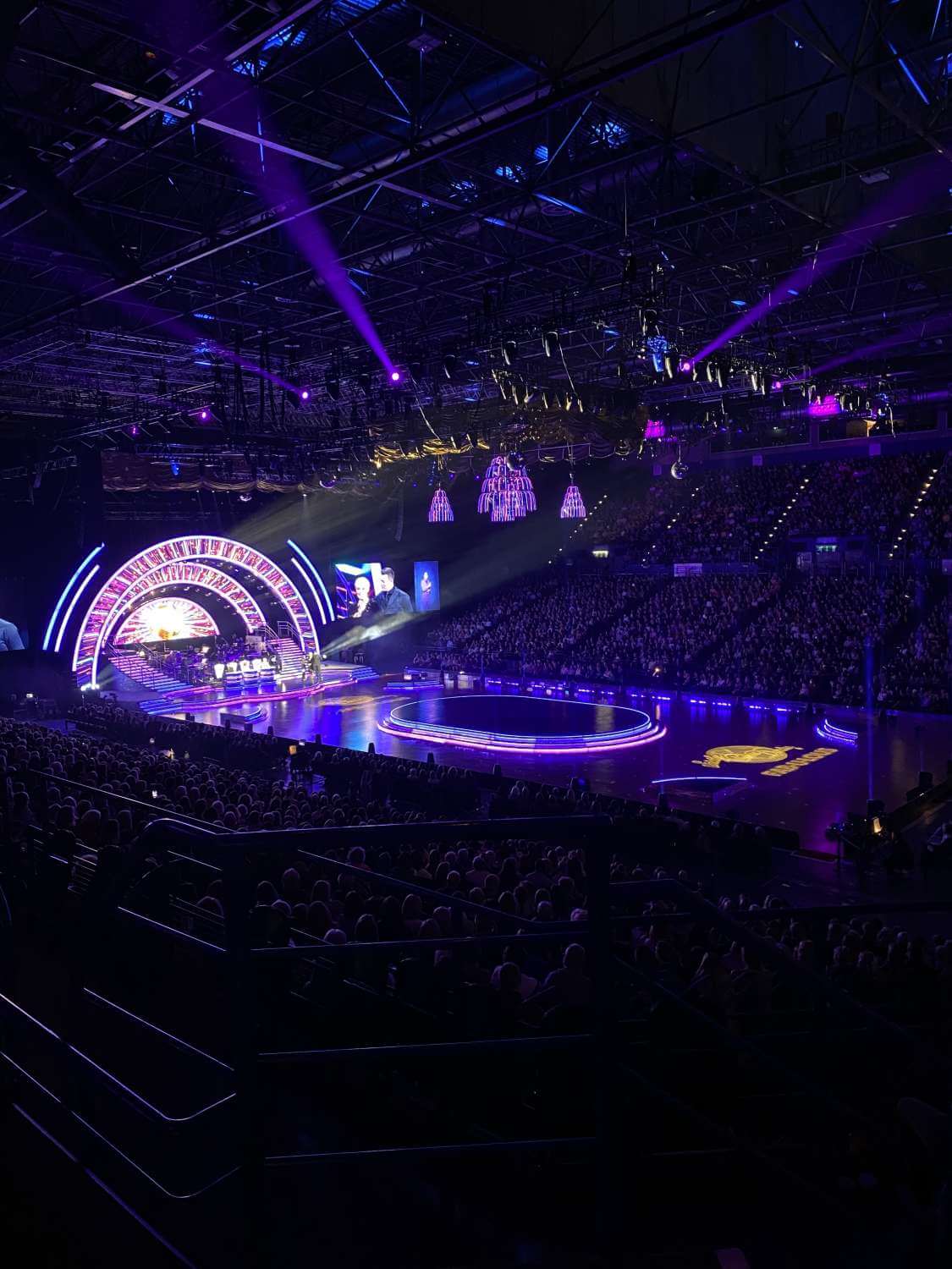 View of Strictly Come Dancing Live 2024 at Utilita Arena Birmingham from Seat Block 8, Row CC, Seat 371