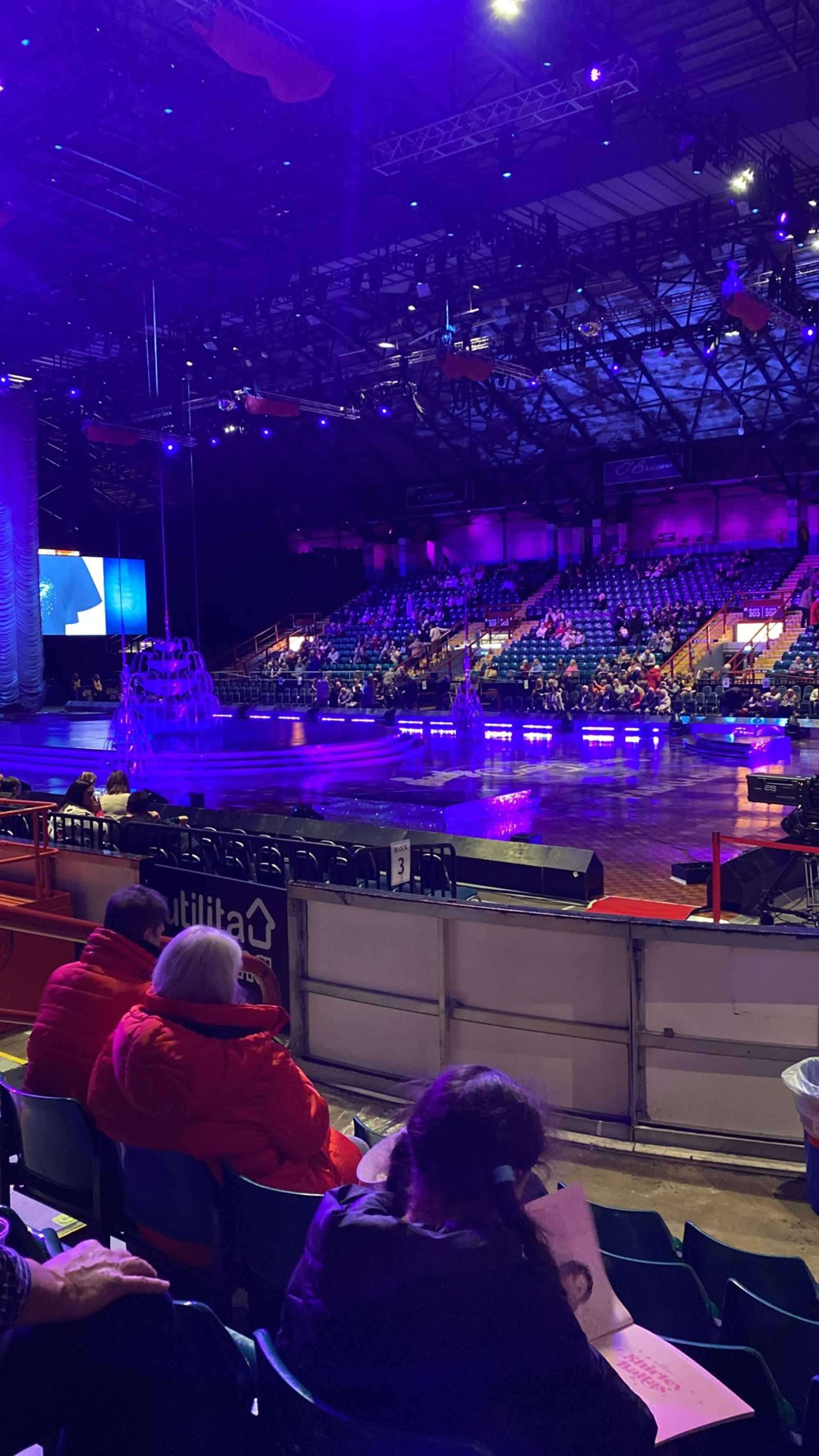 View of Strictly Come Dancing - The Live Tour 2023 at Utilita Arena Newcastle from Seat Block 109, Row F, Seat 290