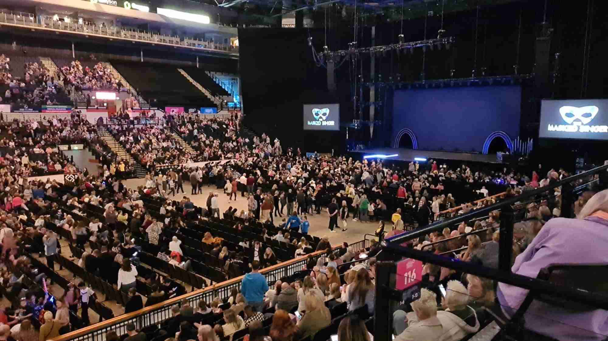 View of The Masked Singer at Utilita Arena Sheffield from Seat Block 115