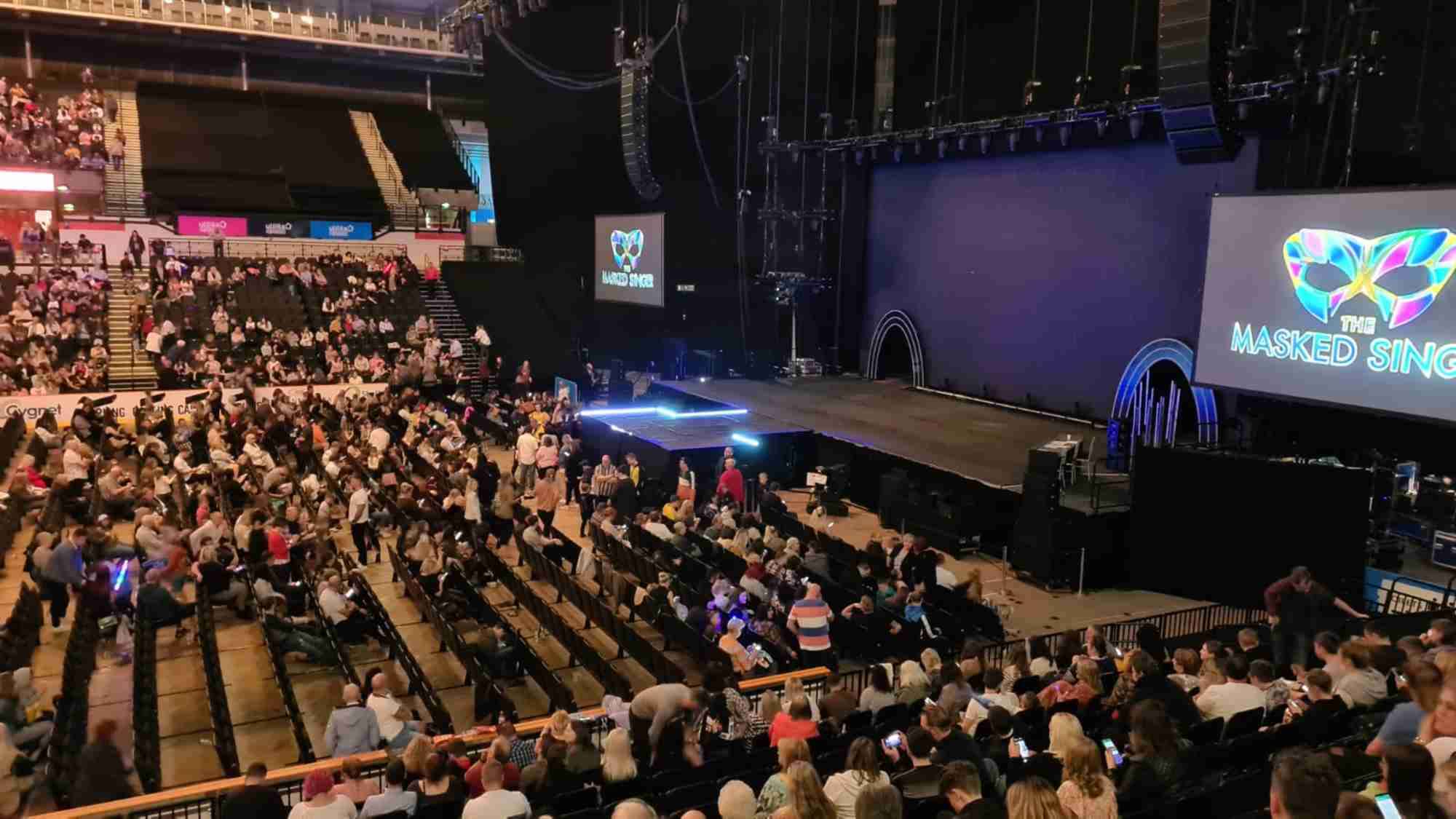 View of The Masked Singer at Utilita Arena Sheffield from Seat Block 119