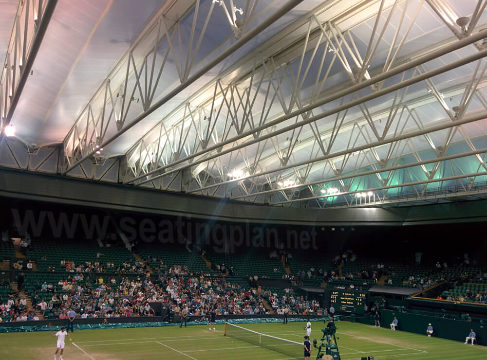 View of WImbledon at Wimbledon - Centre Court from Seat Block 307