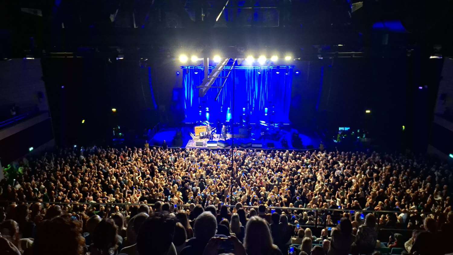 View of Brandon Flowers at York Barbican from Seat Block Balcony, Row L, Seat 17